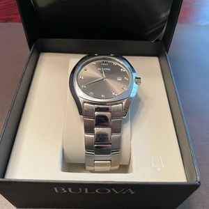 Men’s Bulova Stainless Steel Watch